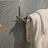 Atomic Starburst Towel Bar