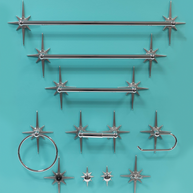 Atomic Starburst Towel Bar