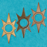 Atomic Starburst Doorknob Escutcheon 8
