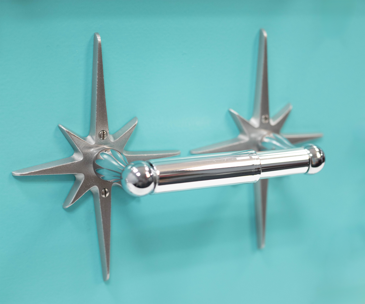 Atomic Starburst Toilet Paper Holder