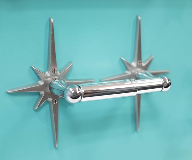 Atomic Starburst Toilet Paper Holder
