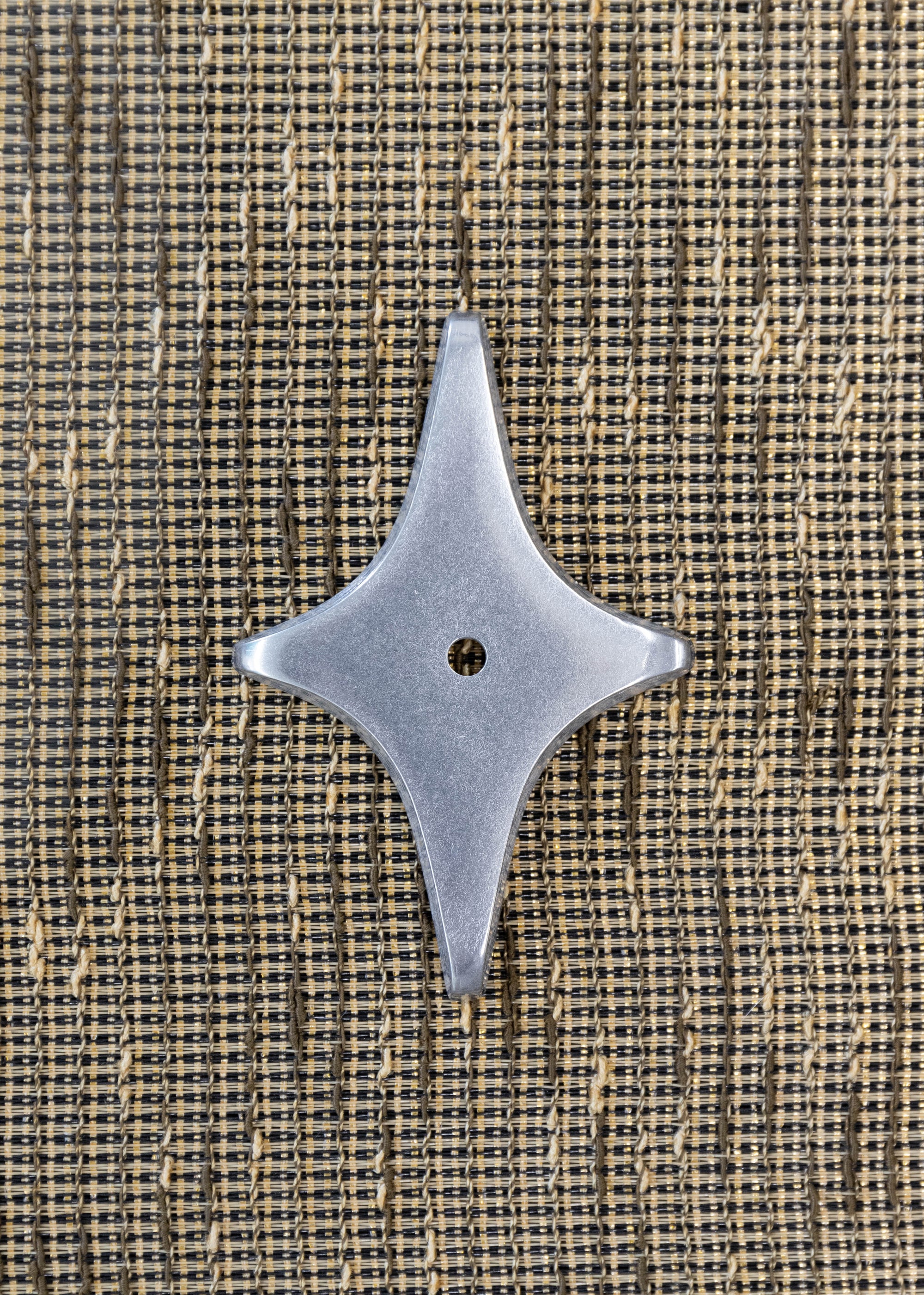 Diamond Star Drawer Pull & Backing Plate
