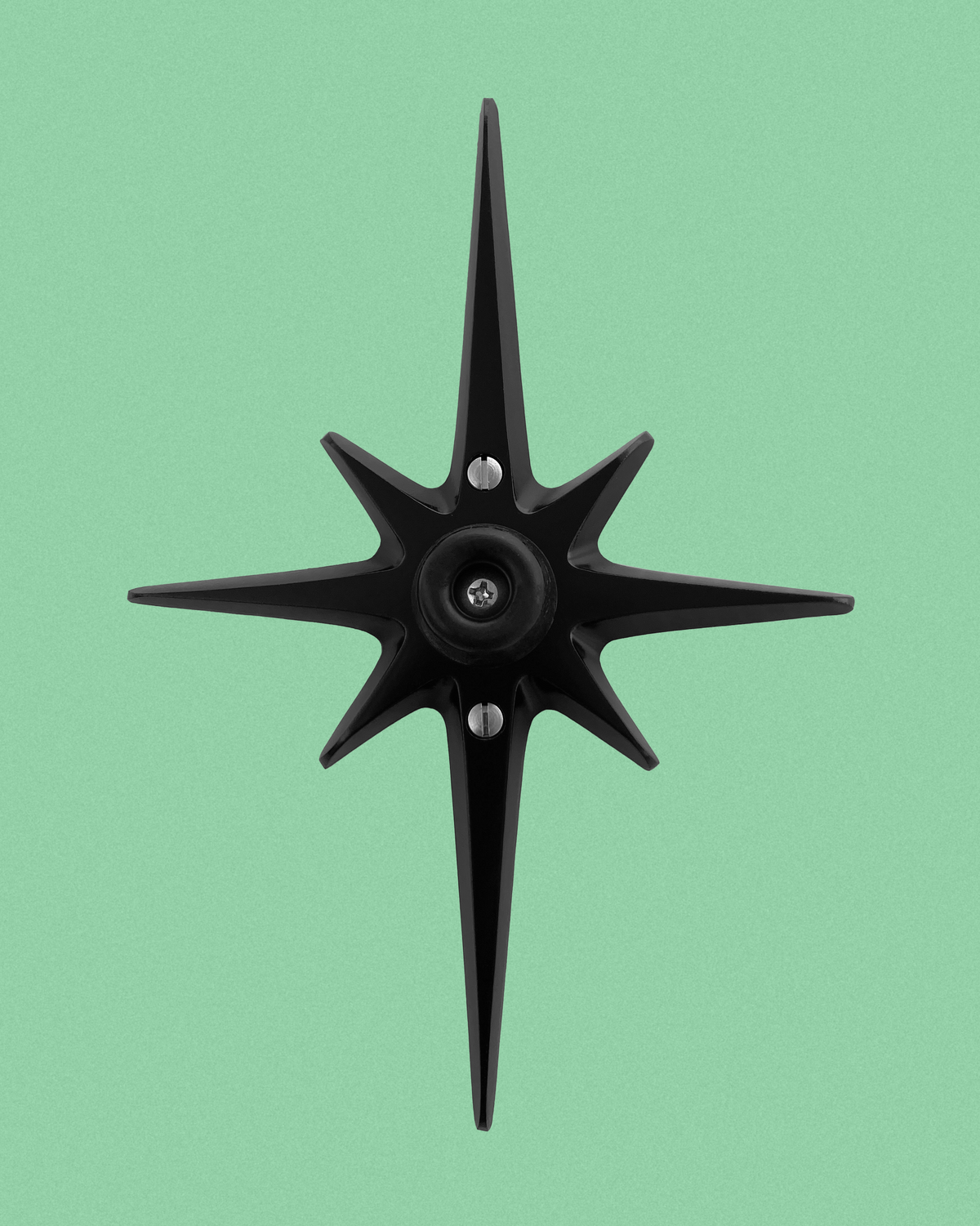 Atomic Starburst Doorstop — Midnight Star Edition