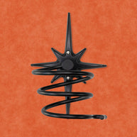 Atomic Starburst Hair Dryer Holder