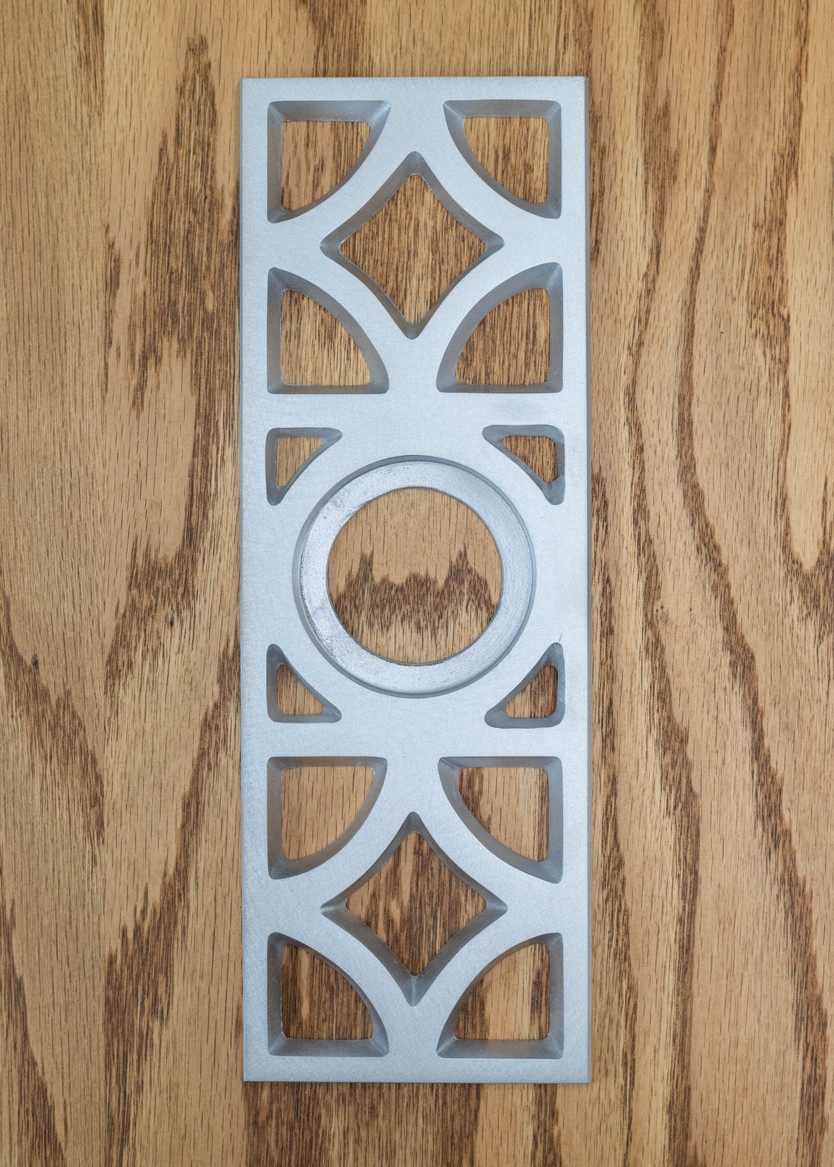 Breeze Block Doorknob Escutcheon