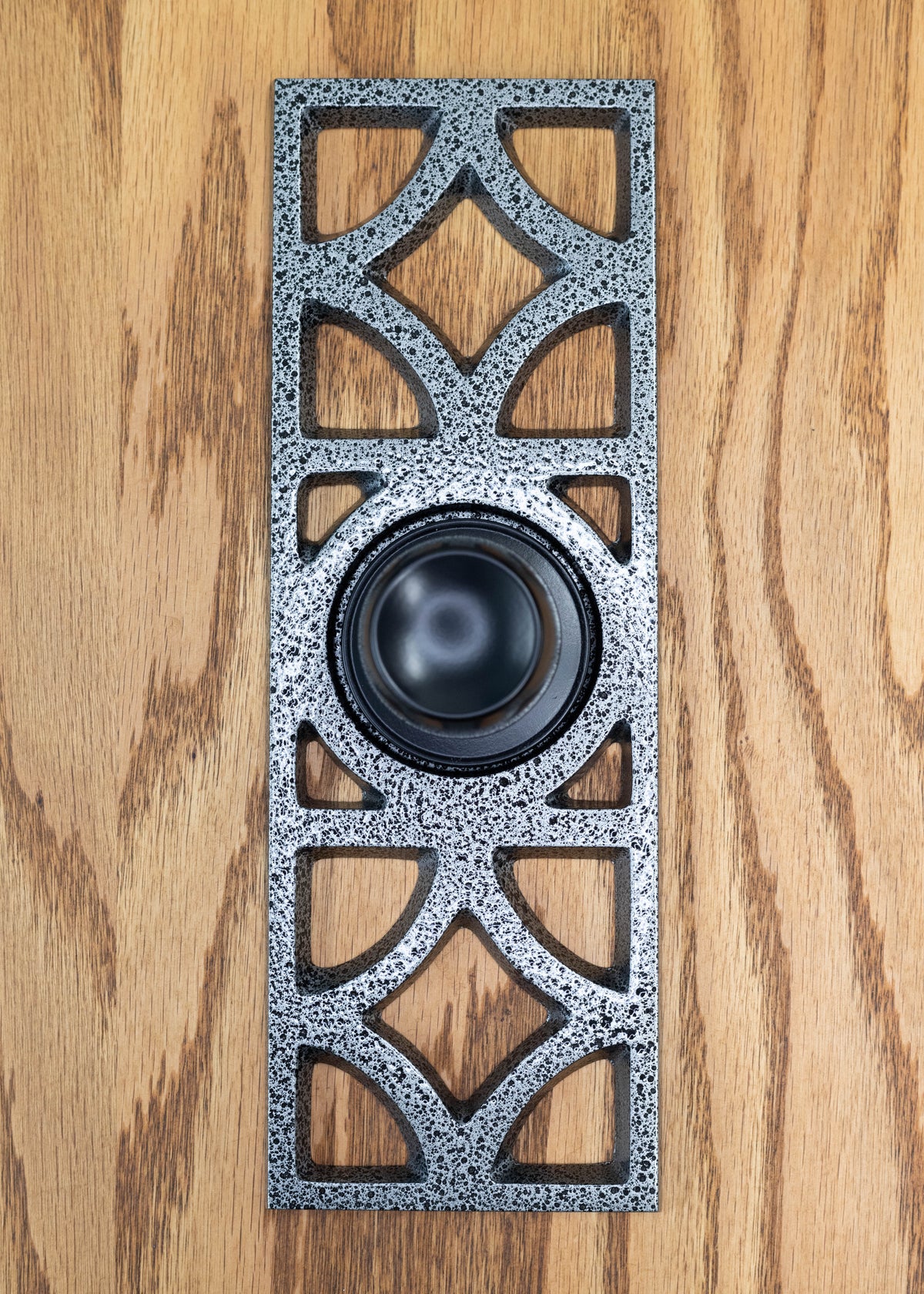 Breeze Block Doorknob Escutcheon