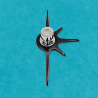 Rising Sun Atomic Starburst Escutcheon