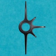 Rising Sun Atomic Starburst Escutcheon