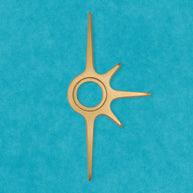 Rising Sun Atomic Starburst Escutcheon