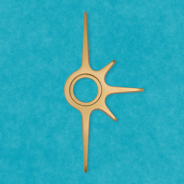 Rising Sun Atomic Starburst Escutcheon