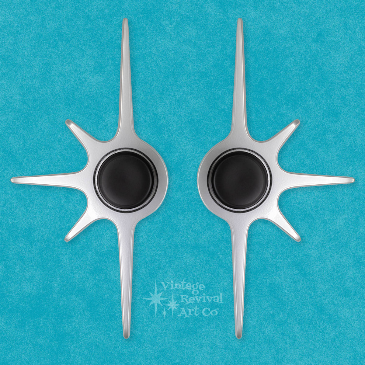 Rising Sun Atomic Starburst Escutcheon