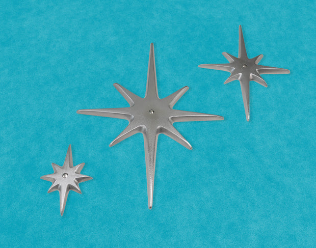 Atomic Starburst Set of Three Stars