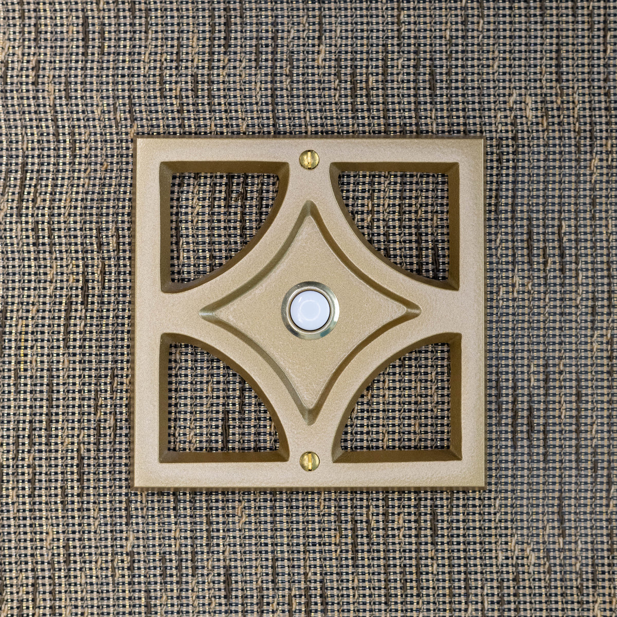 Breeze Block Doorbell Button