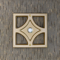 Breeze Block Doorbell Button