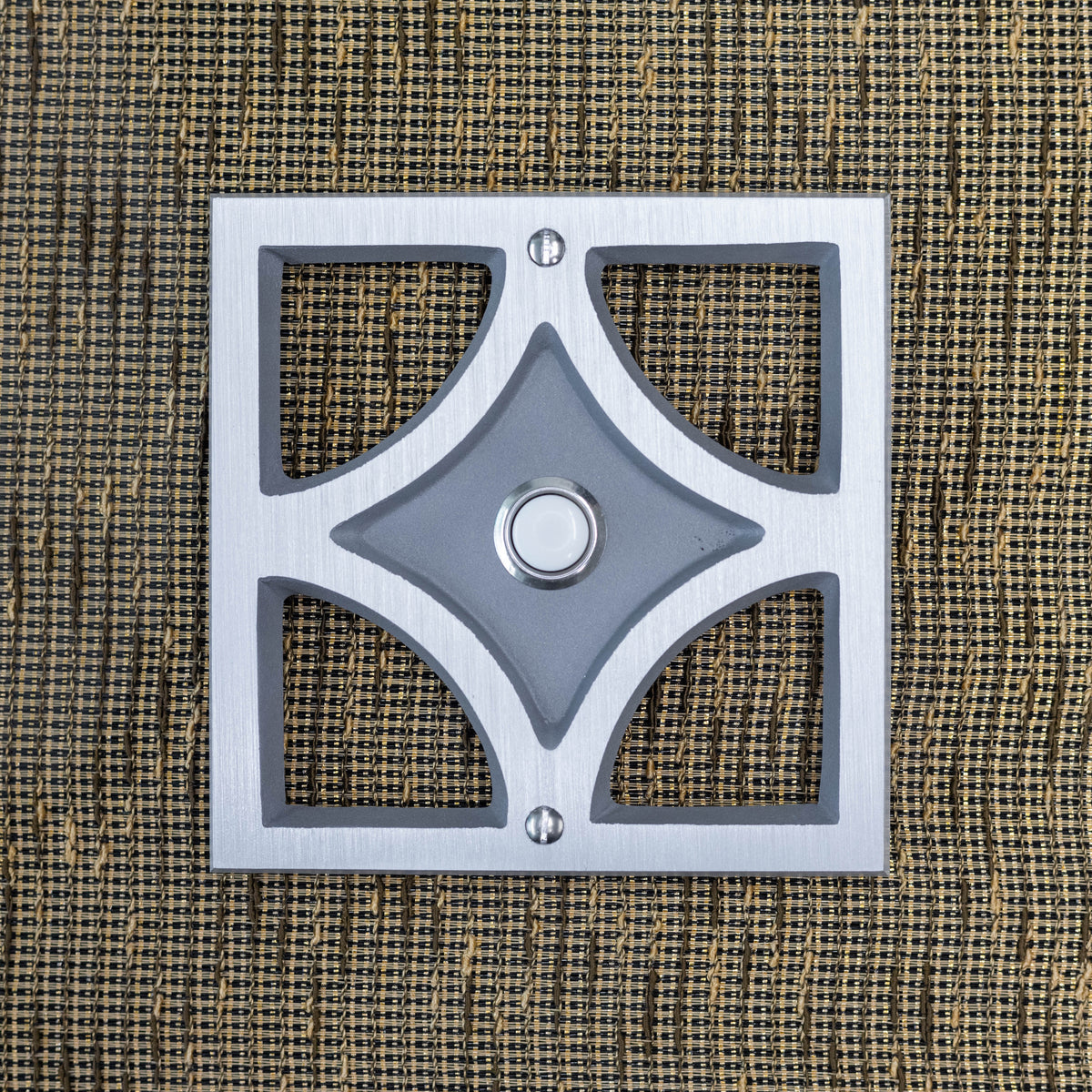 Breeze Block Doorbell Button