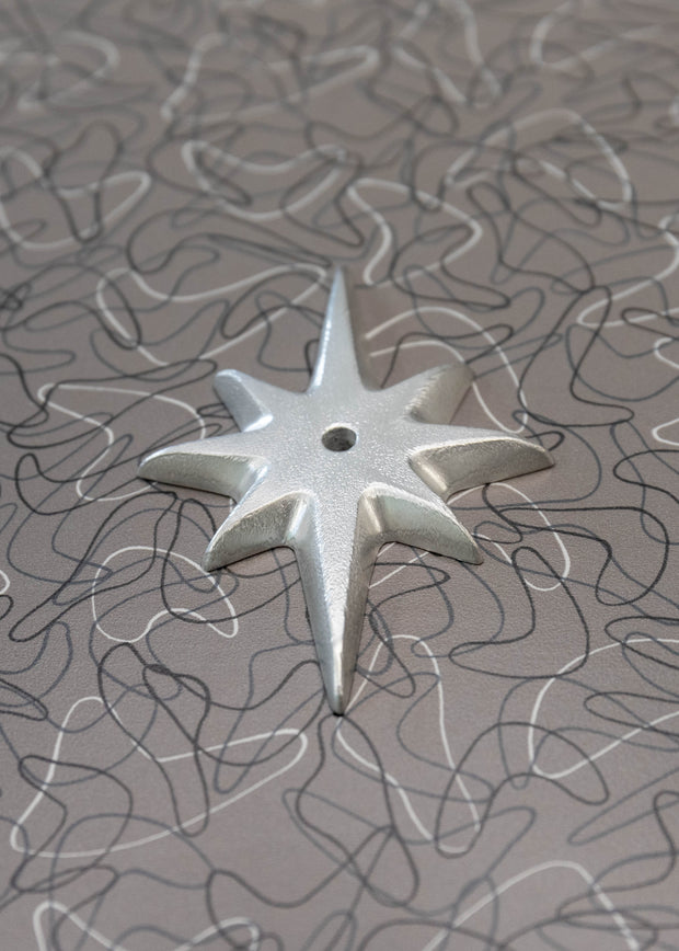 Atomic Starburst Drawer Pull Backing Plate