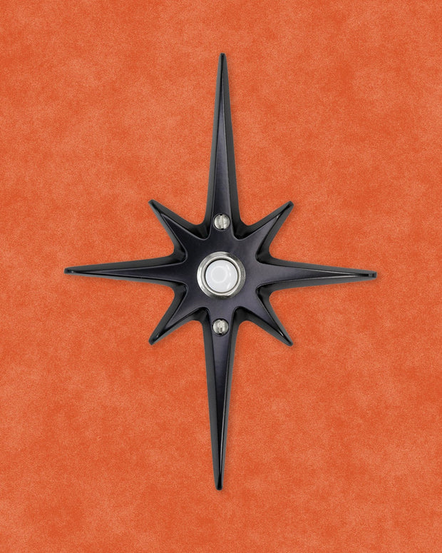 Large Atomic Starburst Doorbell Button
