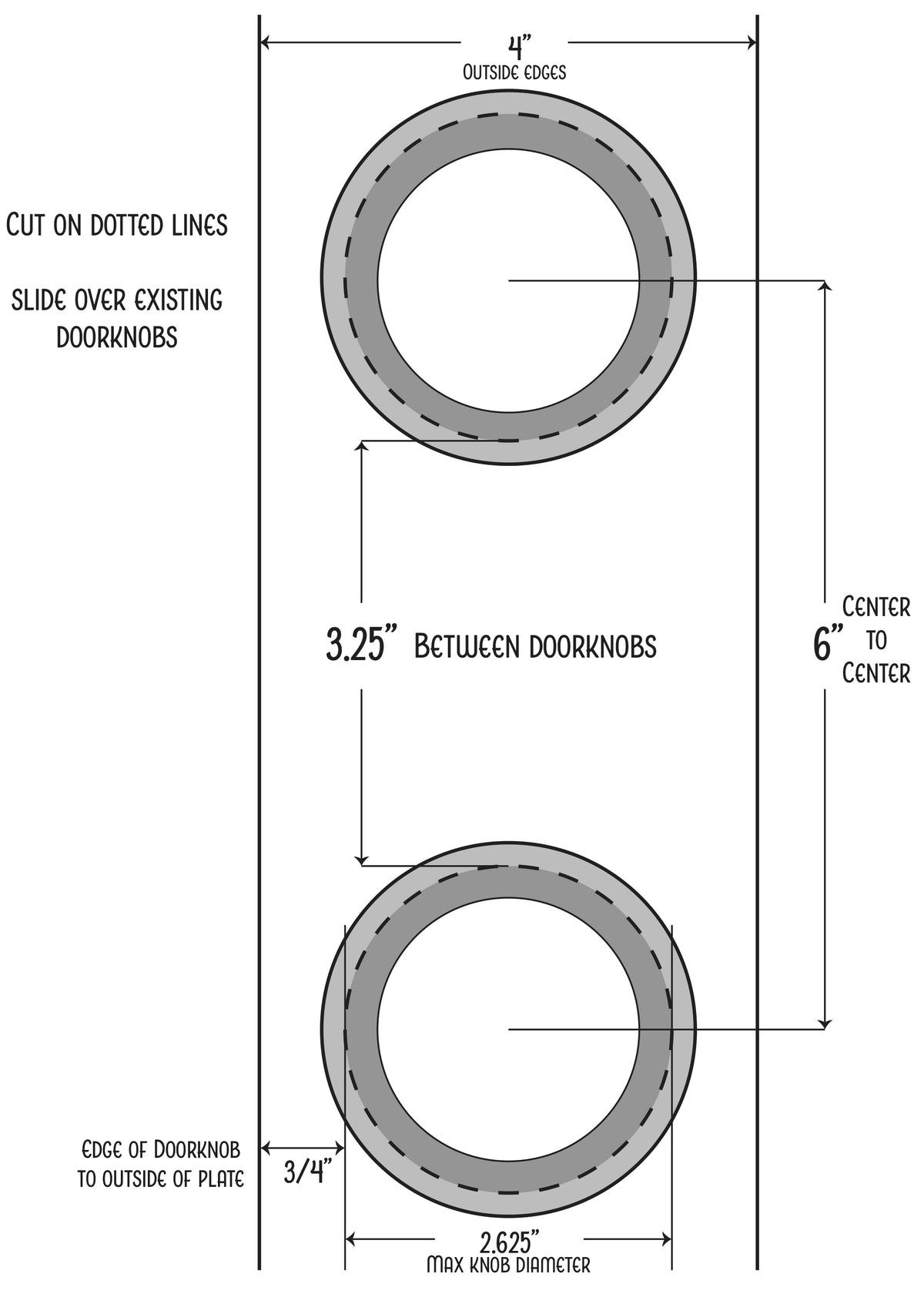 Ambassador Double Escutcheon