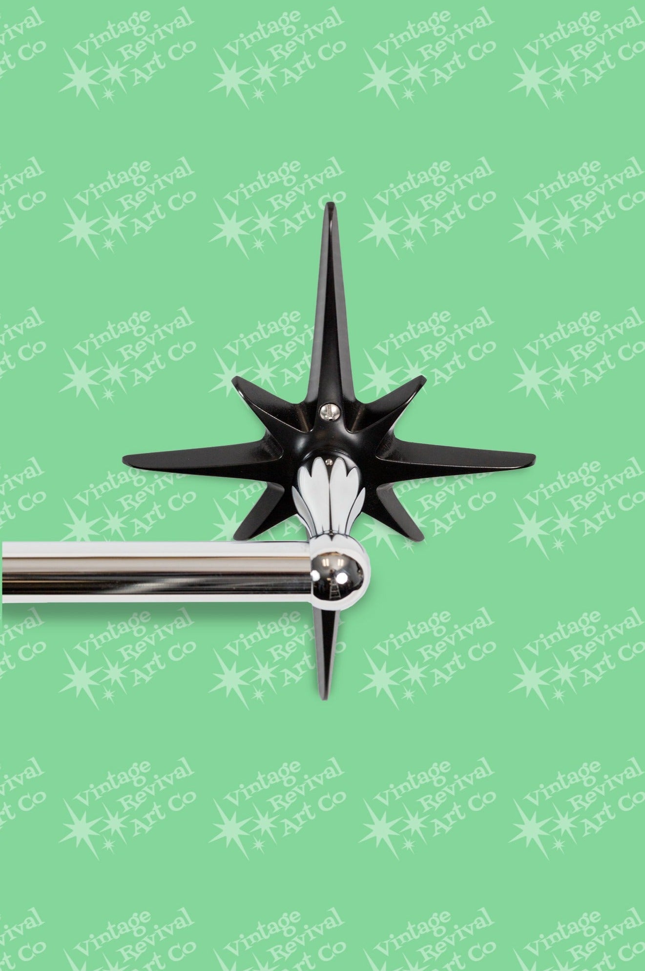 Starburst Bathroom Accessories Atomic Starburst Towel Bar Atomic