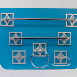Breeze Block Towel Bar