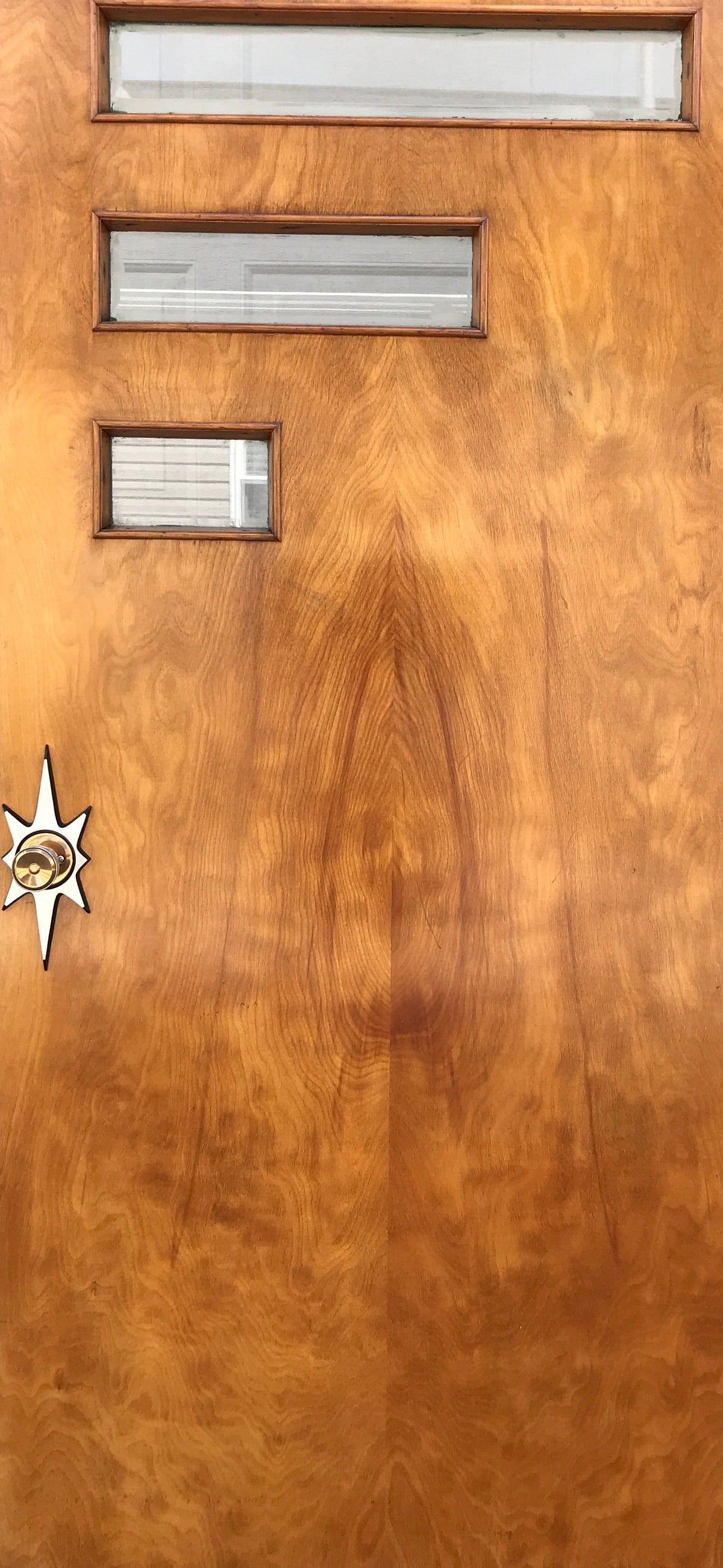 Atomic Starburst Doorknob Escutcheon 10