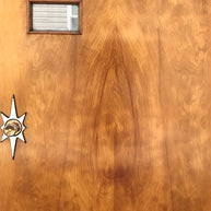 Atomic Starburst Doorknob Escutcheon 10