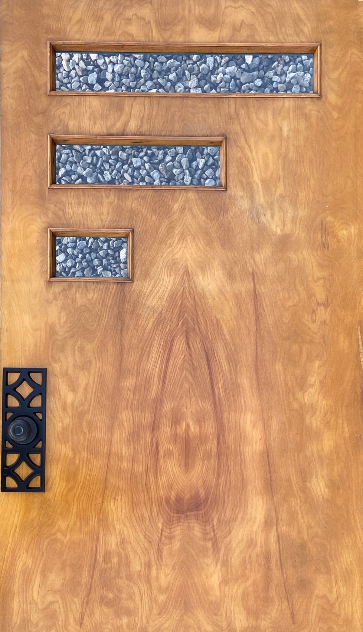 Breeze Block Doorknob Escutcheon