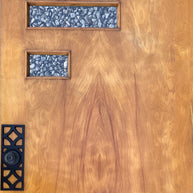 Breeze Block Doorknob Escutcheon
