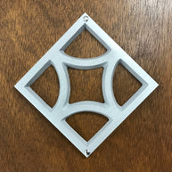 Breeze Block Decorative Plate